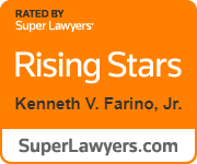 Rated by Super Lawyers Rising Starts Kenneth V. Farino, Jr. SuperLawyers.com